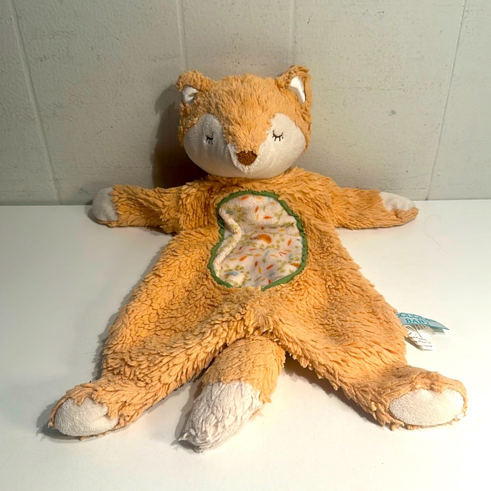 🖤 5/$30 🖤 Douglas Baby Fox Lovey Plush 17" Baby Toy Soft Fleece Flat Sshlumpie